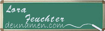 Lora Feuchter Visitenkarte